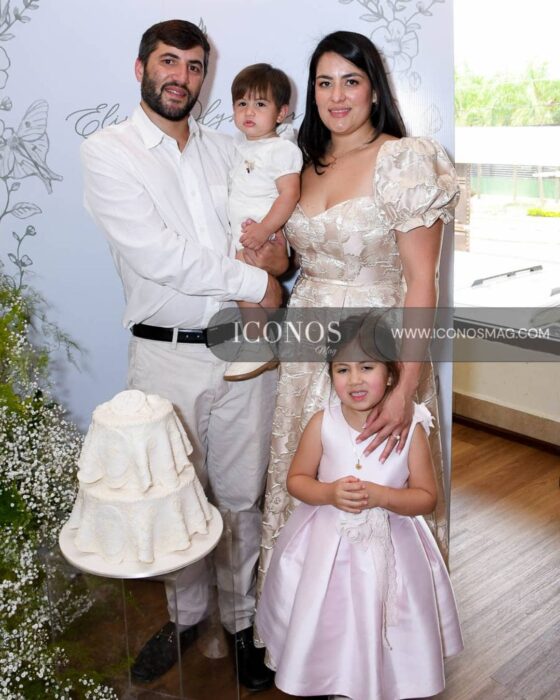 portada bautizo elisse y noah