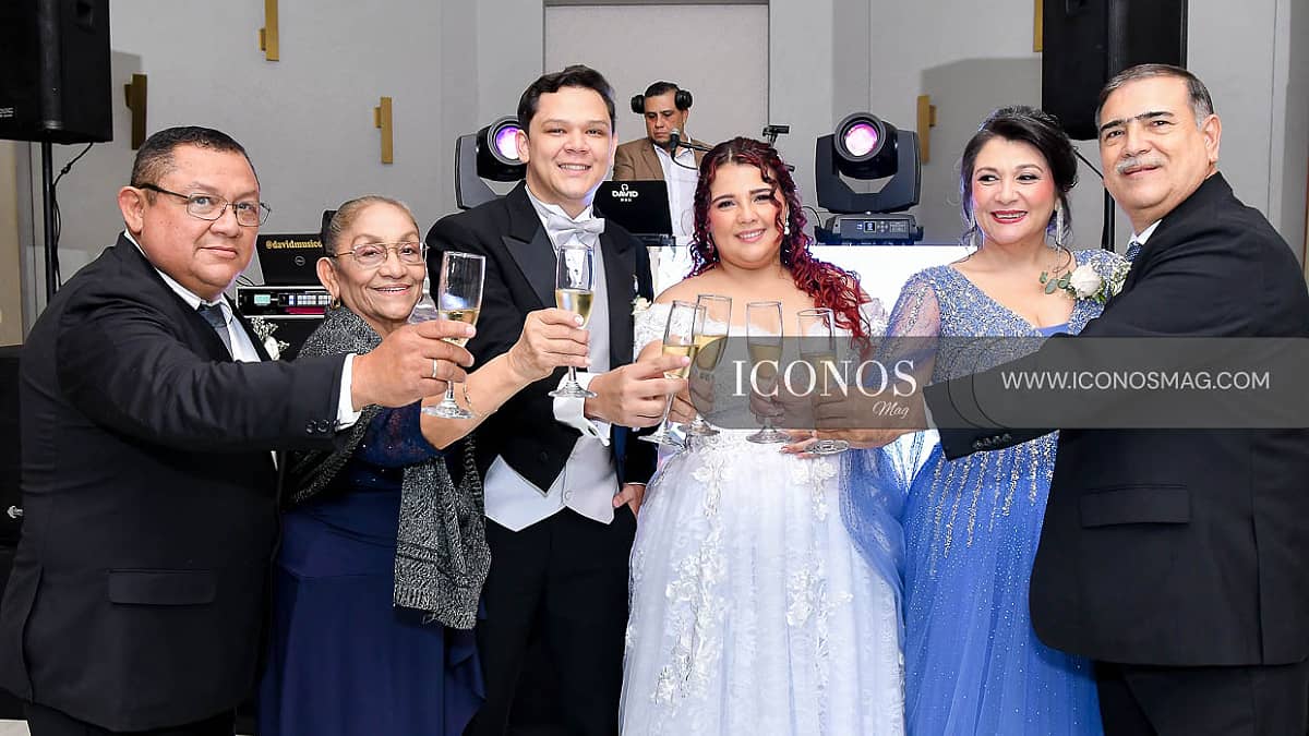 SEGUNDA PARTE La boda de Larissa Fajardo y Jeffrey Mata en San Pedro Sula