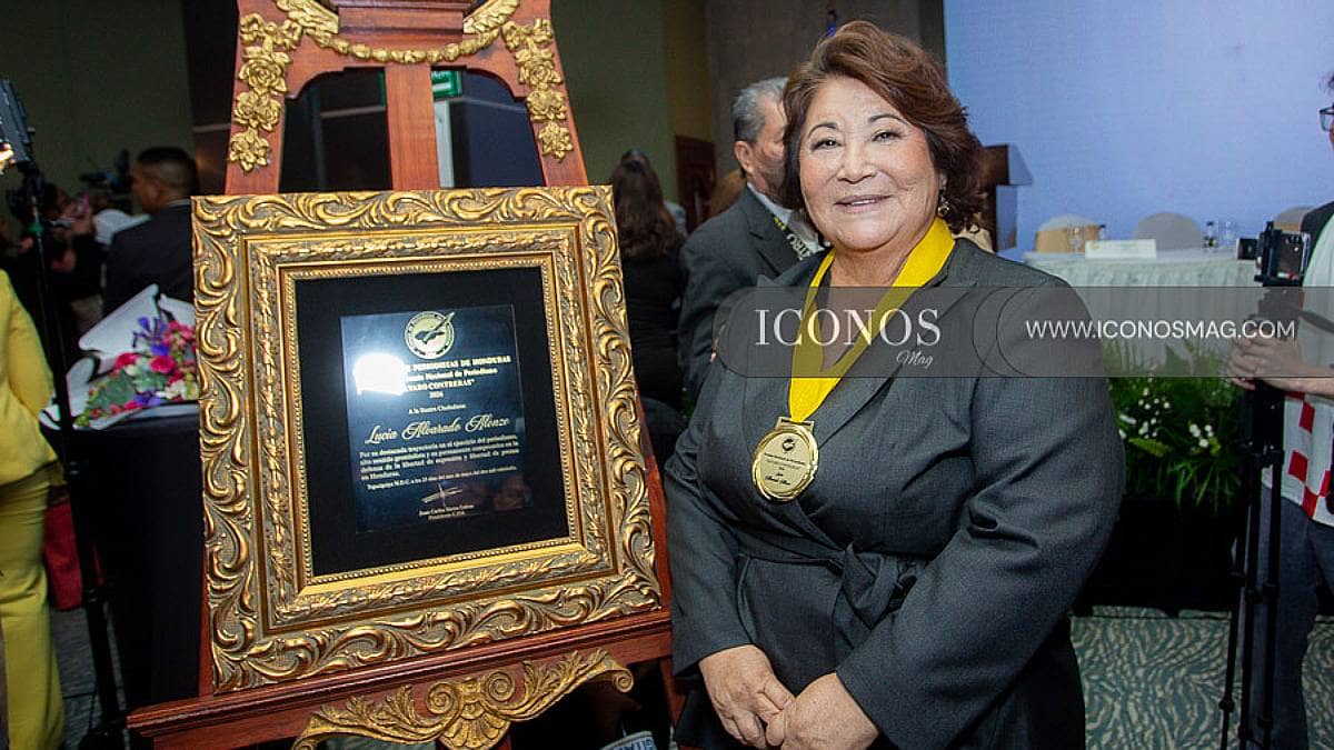 La entrega del premio <em>Álvaro Contreras</em> 2026 <em>by</em> Colegio de Periodistas de Honduras