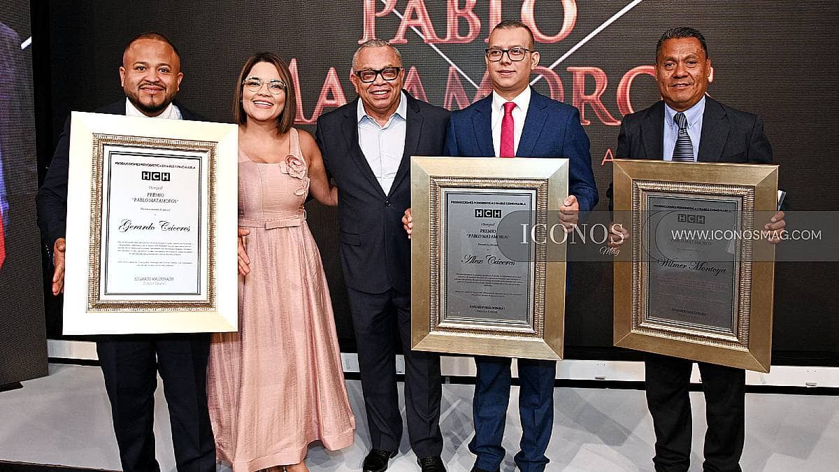 SEGUNDA PARTE La entrega de premios <em>Pablo Gerardo Matamoros by HCH</em> Honduras