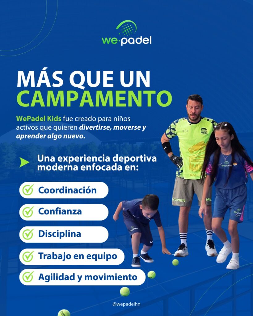 we padel kids camp 2006
