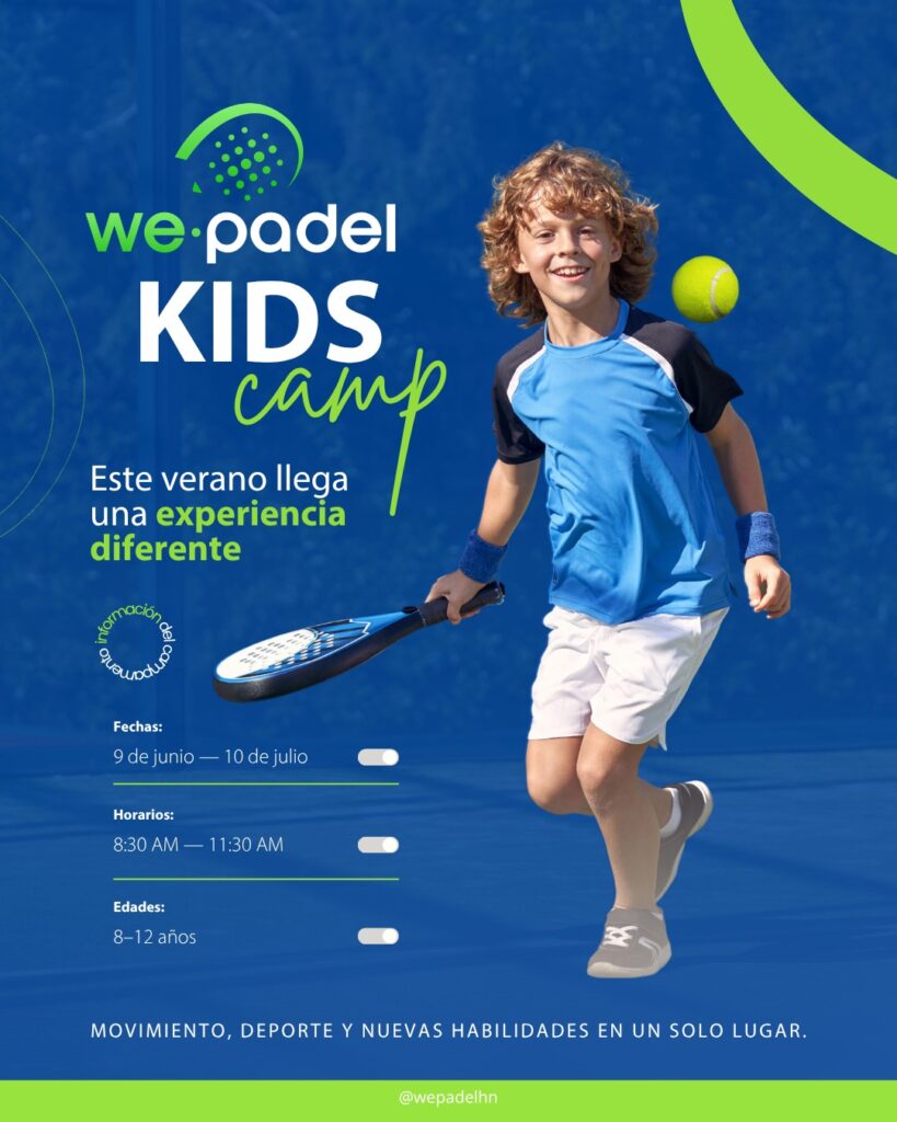 we padel kids camp 2006