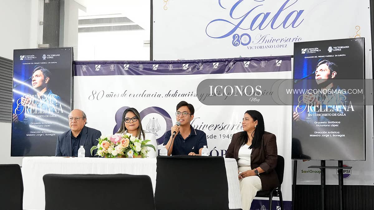 La conferencia de prensa de Dennis Orellana 2026 <em>by Escuela de Música Victoriano López</em> San Pedro Sula