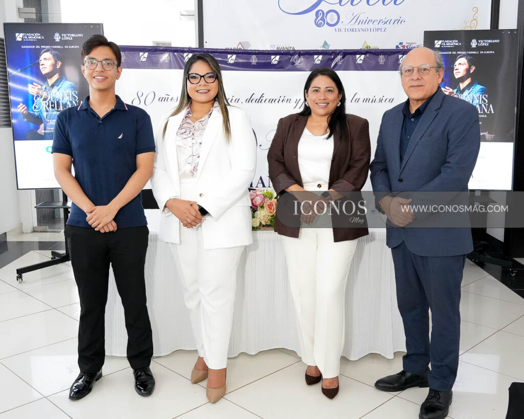 conferencia prensa concierto dennis orellana escuela victoriano lopez