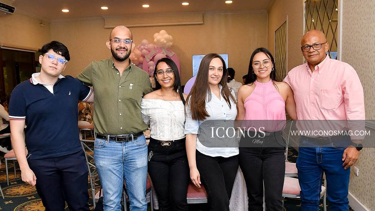 El <em>baby shower</em> de Claudia Arias de Castro