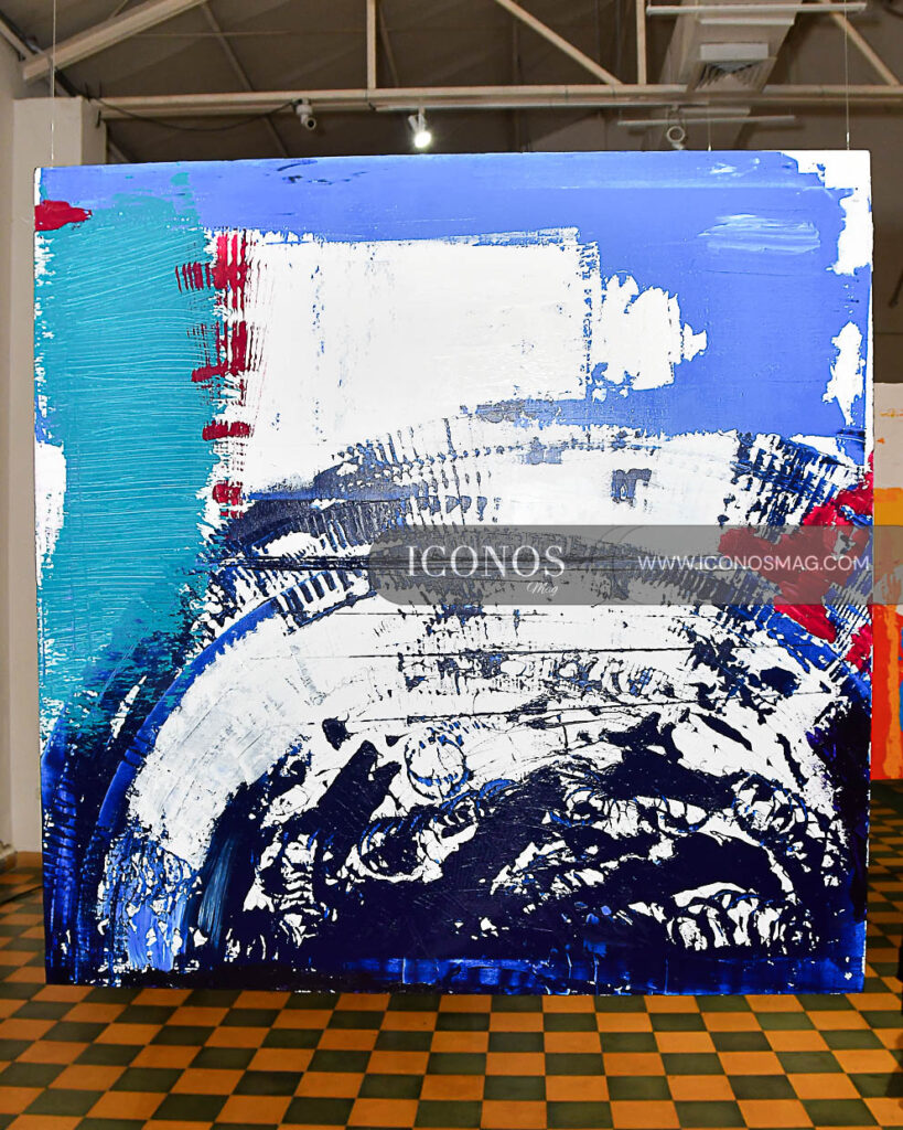 exposicion pintura abstracta andrea gomez nora buchanan dos miradas un pulso vivo