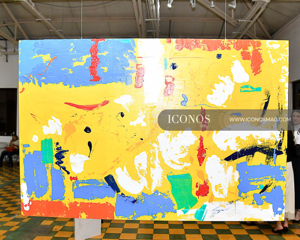 exposicion pintura abstracta andrea gomez nora buchanan dos miradas un pulso vivo
