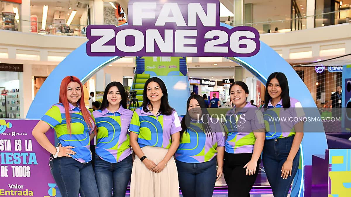 La inauguración de la <em>Fan Zone</em> 2026 <em>by Mall Multiplaza</em> Honduras