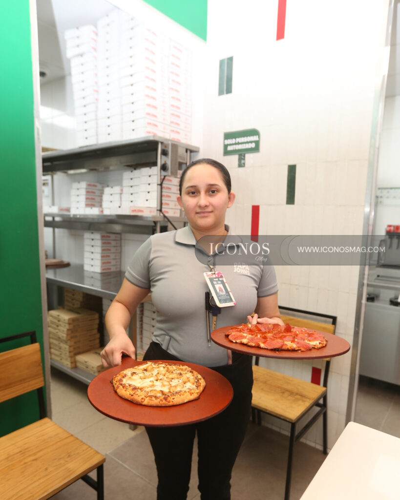 presentacion pizza personal papa johns honduras