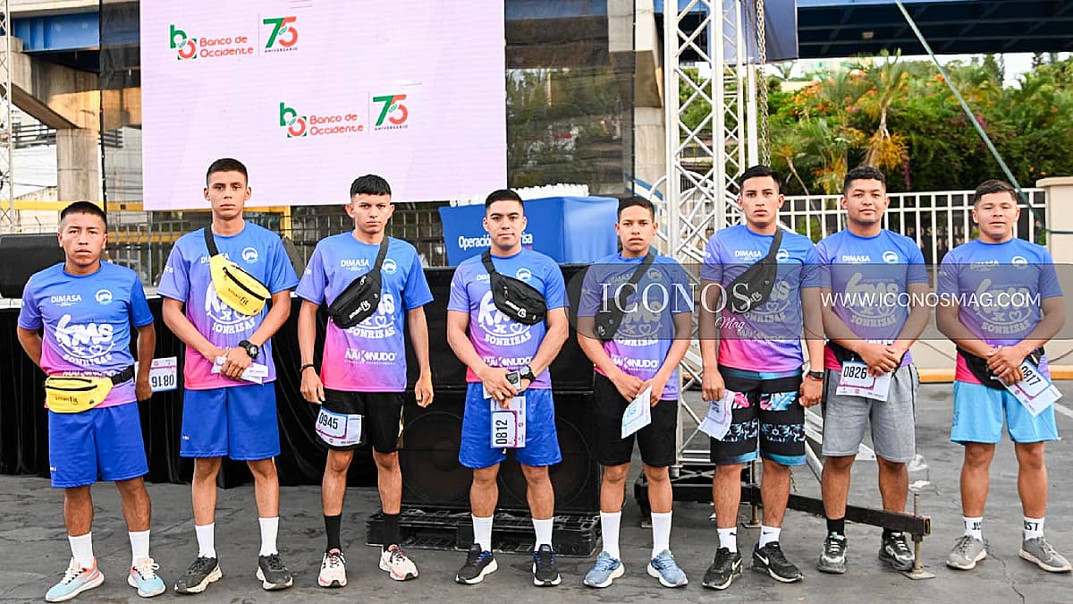 PRIMERA PARTE La carrera <em>Kilómetros por sonrisas 2026 by</em> Banco de Occidente Honduras