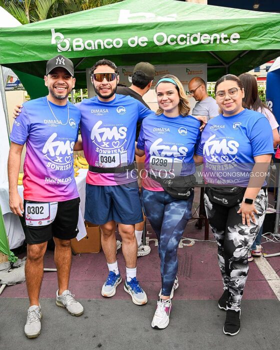 PORTADA carrera kilometros por sonrisas banco de occidente honduras
