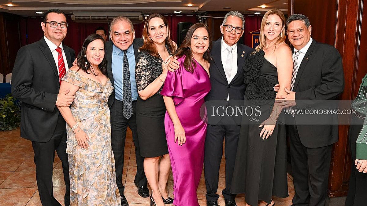La toma de posesión de Edgardo Yescas Cubas, presidente de Club <em>Rotario</em> Tegucigalpa 2026