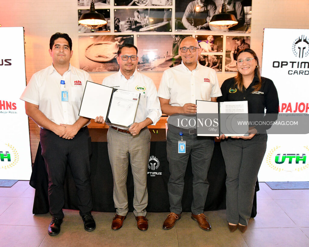 alianza optimus card y papa johns honduras