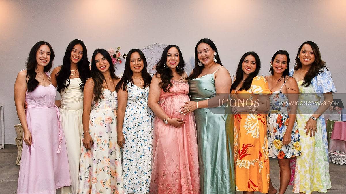 El <em>baby shower</em> de Andrea Villanueva de Sagastume