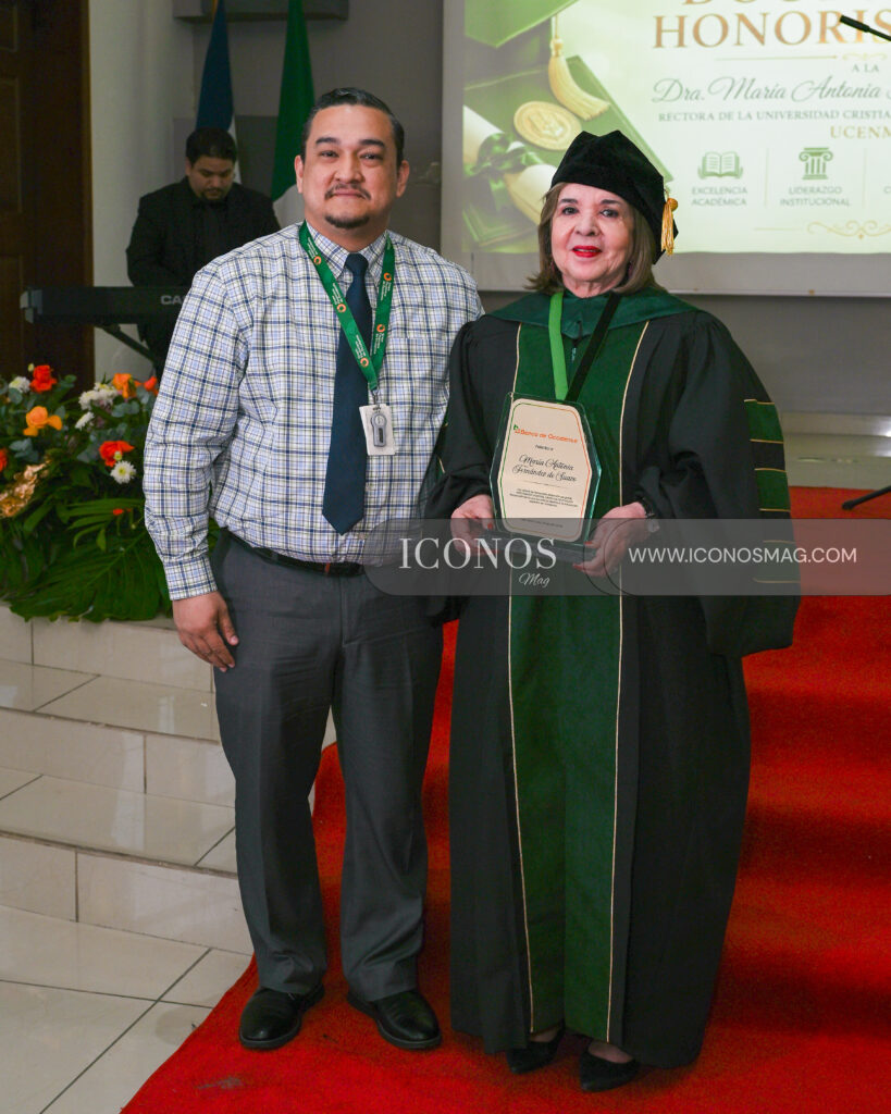 doctorado honoris causa rectora ucenm honduras maria antonia fernandez pena suazo nuila