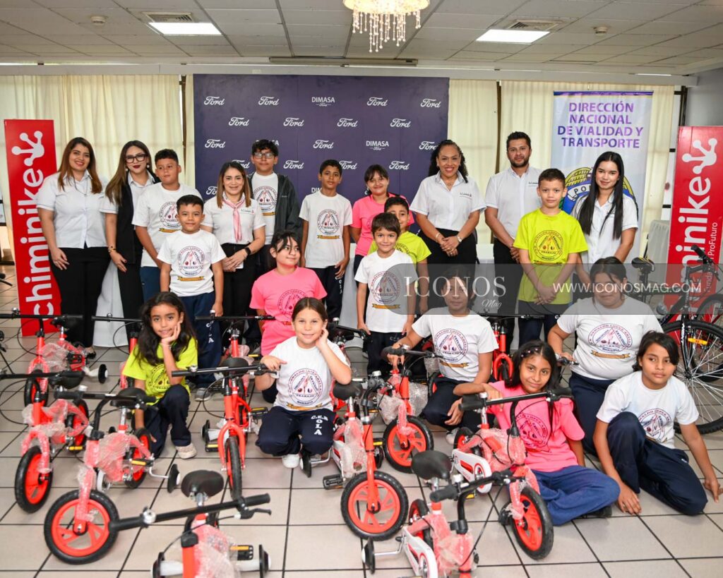donacion bicicletas grupo flores honduras