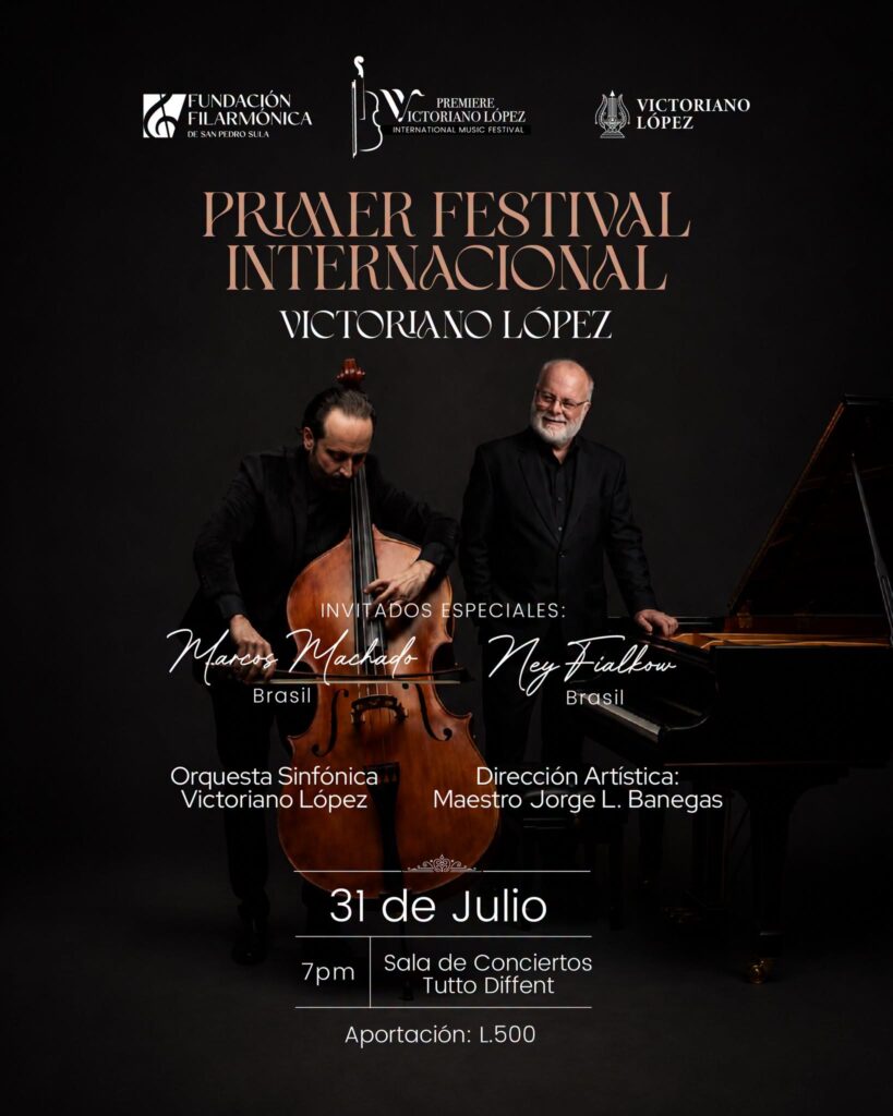 Invitación Victoriano López International Music Festival 2026
