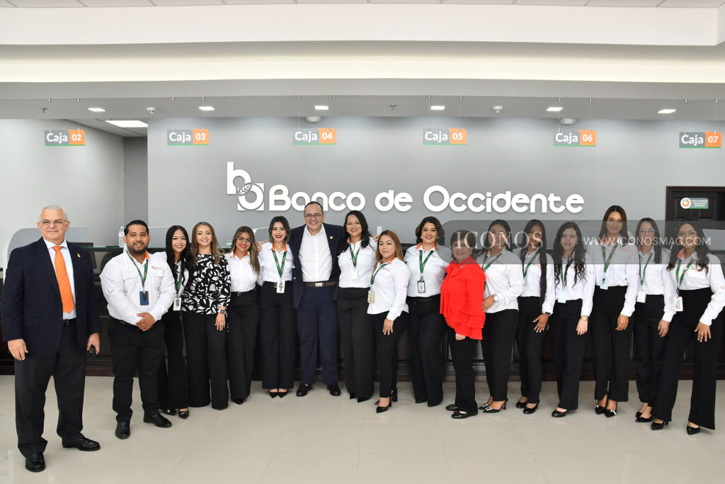 inauguracion agencia town center banco de occidente honduras