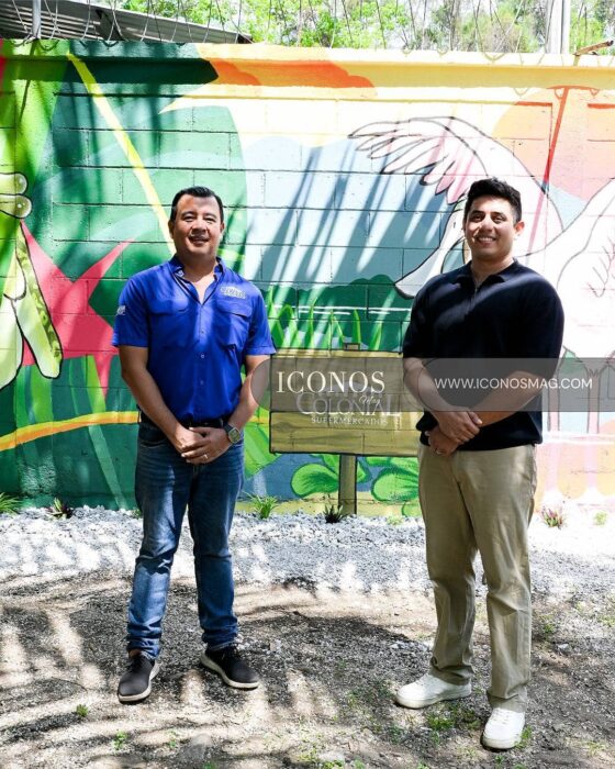 inauguracion mural by supermercados colonial