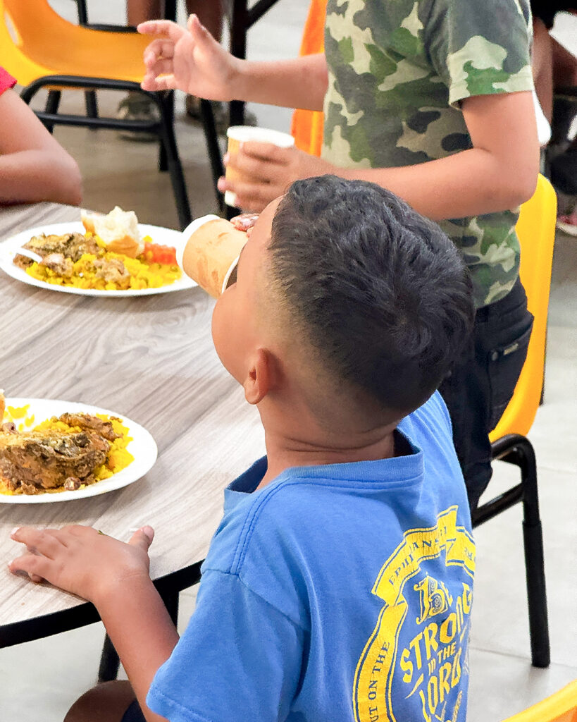 visita comedor infantil san pedro sula