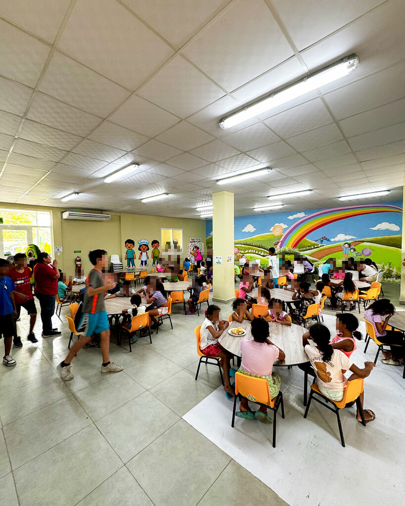 visita comedor infantil san pedro sula
