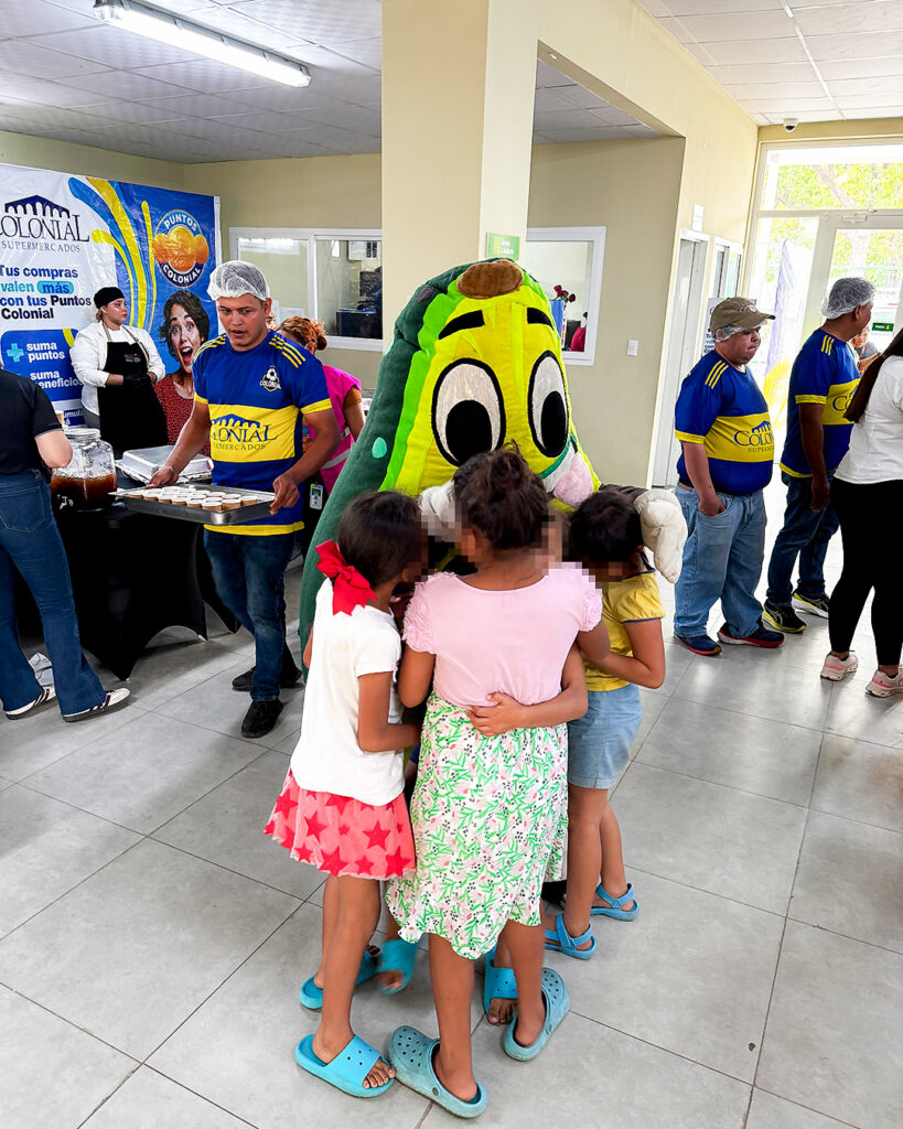 visita comedor infantil san pedro sula