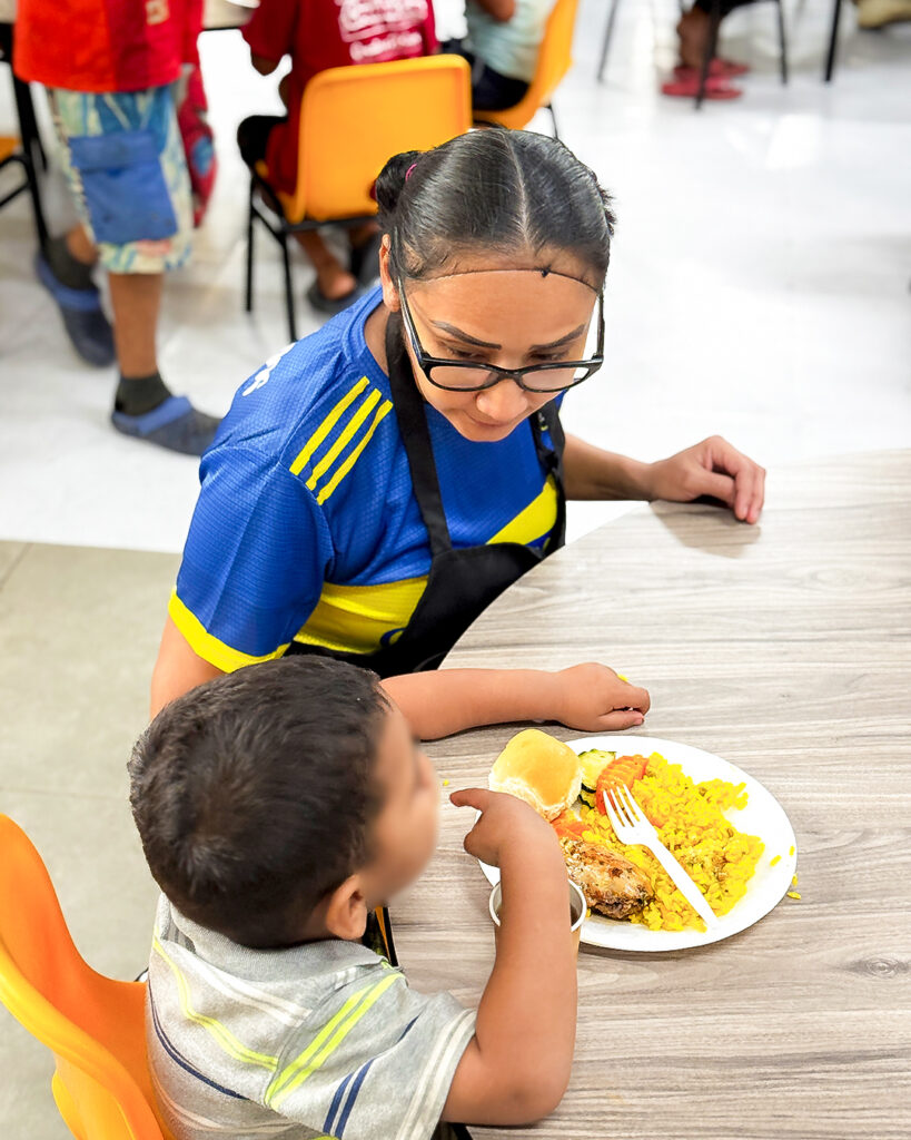 visita comedor infantil san pedro sula