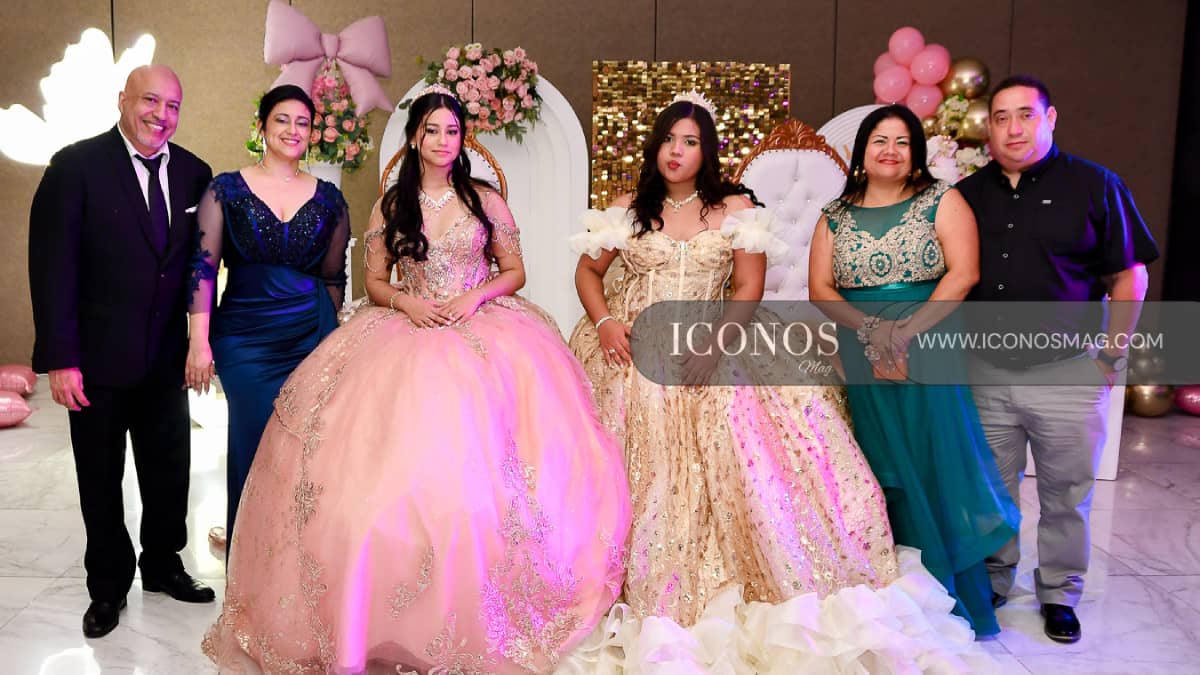 Los quince años de Ana Sayuri Talavera y Jaylein Verónica Menjívar