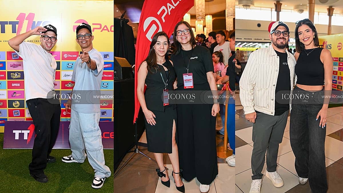 El lanzamiento de las camisas <em>Los Tt11ks x Pacer</em> en <em>City Mall</em> Tegucigalpa