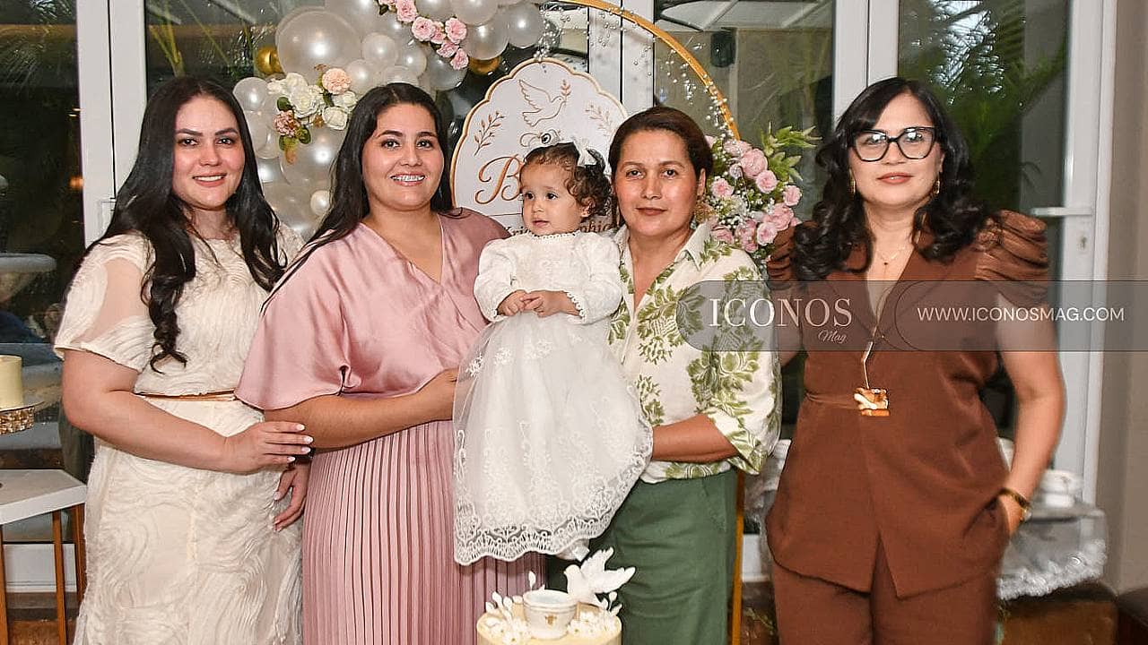 El bautizo de Kristell Sophia Lazo Mejía