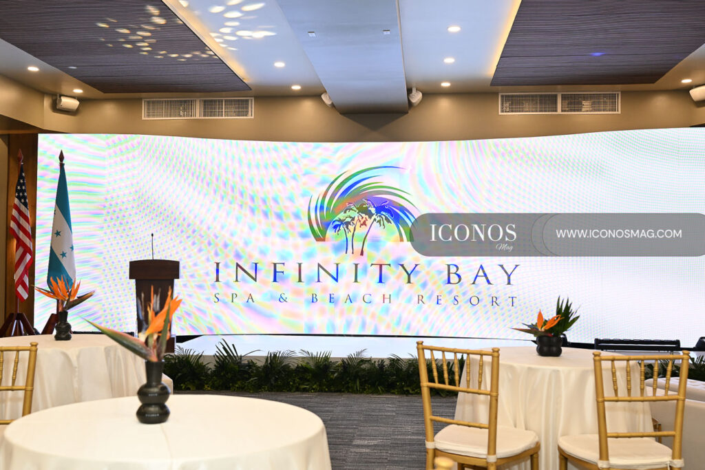 inauguracion centro de convenciones by infinity bay spa beach resort roatan