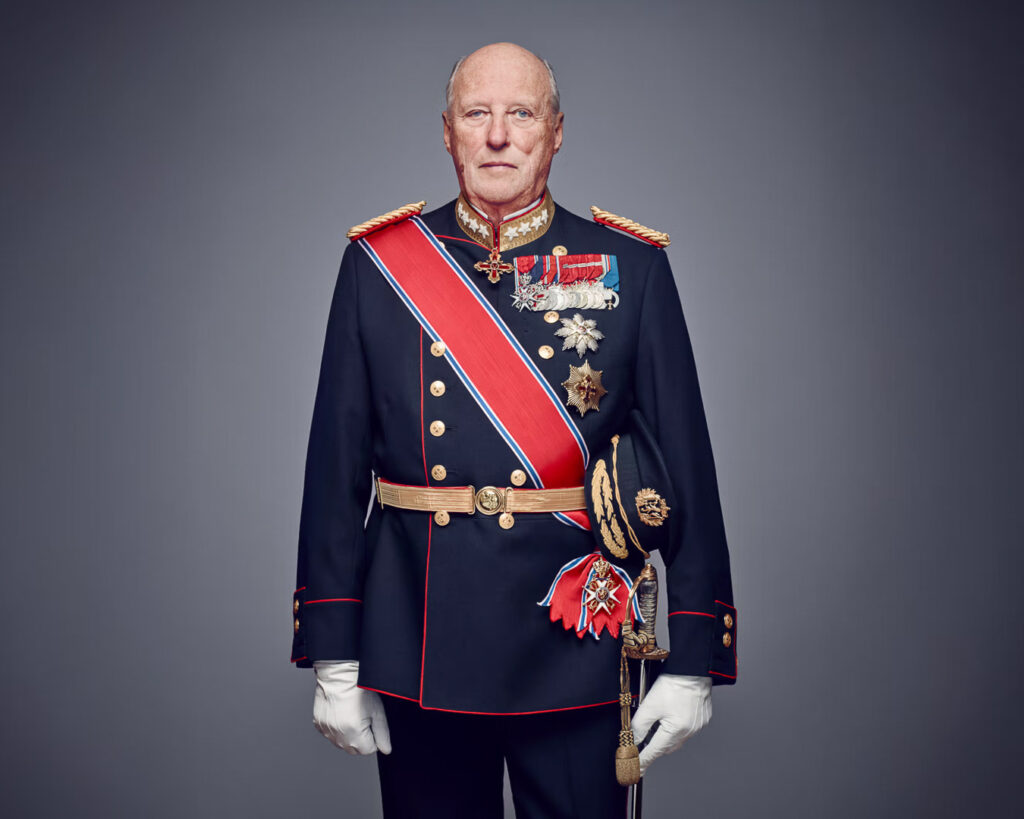 rey harald v de noruega