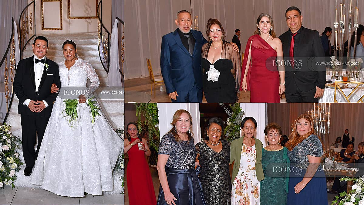 PRIMERA PARTE La boda de Cinthia Sabillón Thompson y Gonzalo Menjívar Flores