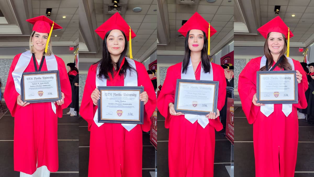 QUINTA PARTE La décima graduación de <em>UTH Florida University</em>