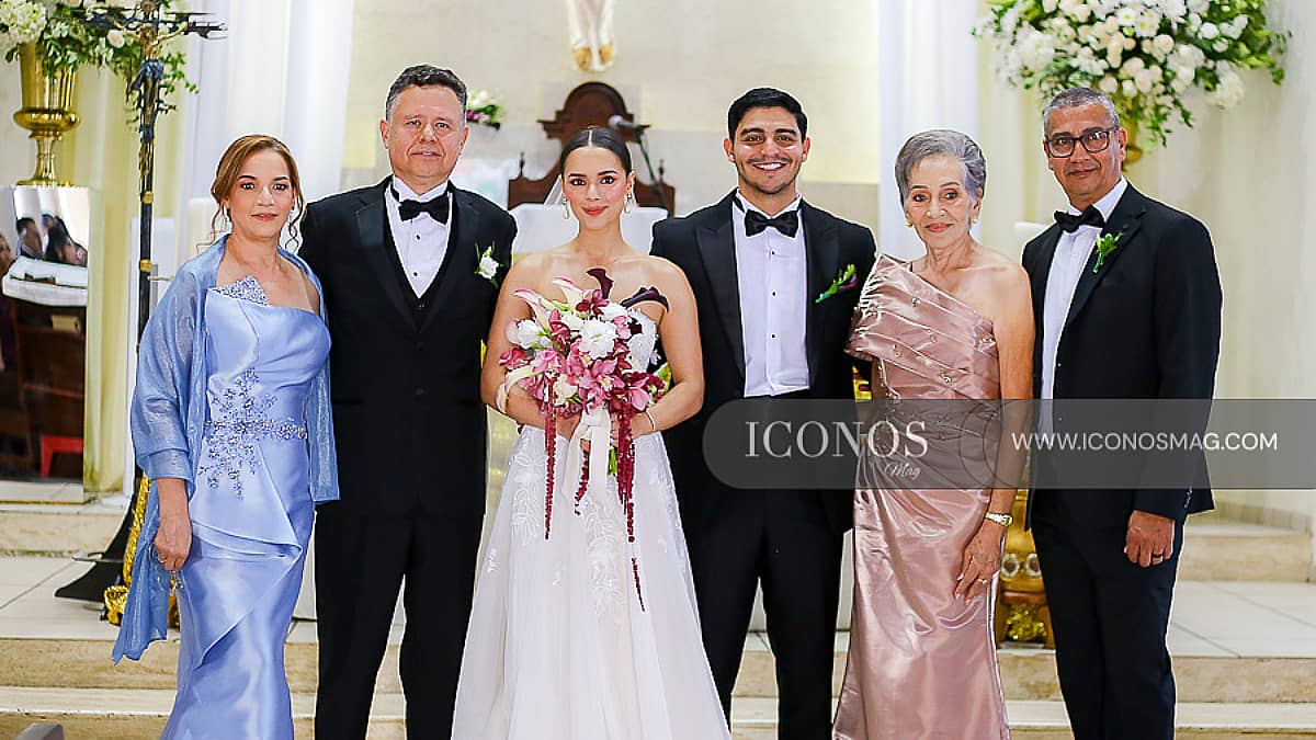 PRIMERA PARTE La boda de Lucía Isabel García Ordóñez y Javier Eduardo Andino Lobo