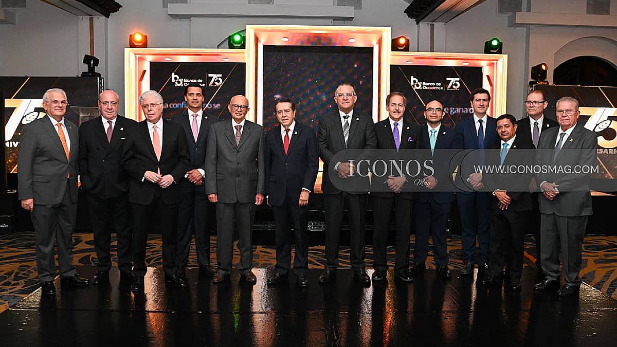 PRIMERA PARTE La gala por el 75 aniversario de Banco de Occidente Honduras en Tegucigalpa