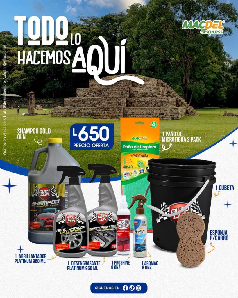 combo autoclin macdel honduras