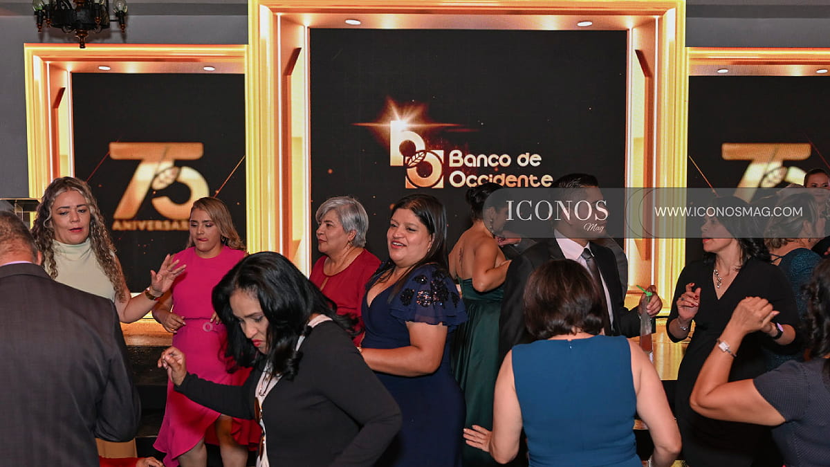 SEGUNDA PARTE La cena de trayectoria por los 75 años de Banco de Occidente Honduras – zona Occidente