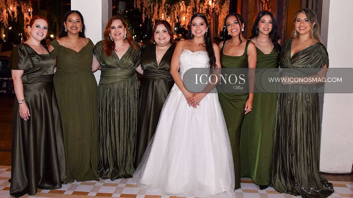 La boda religiosa de Alexandra Pineda Urbina y Andrés Miguel Expósito