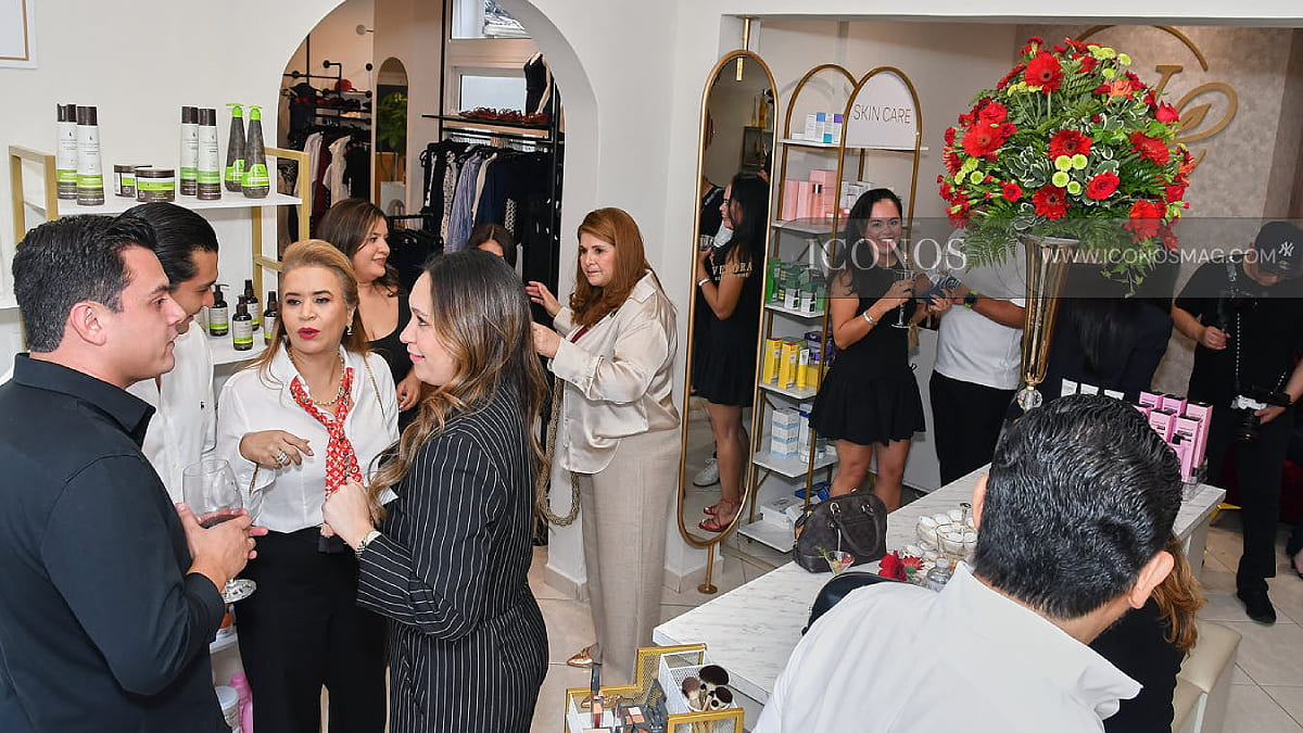 La inauguración de <em>Velora beauty & wine</em> San Pedro Sula
