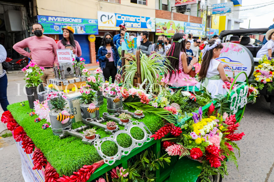 Desfile festival de las flores Siguatepeque primera parte