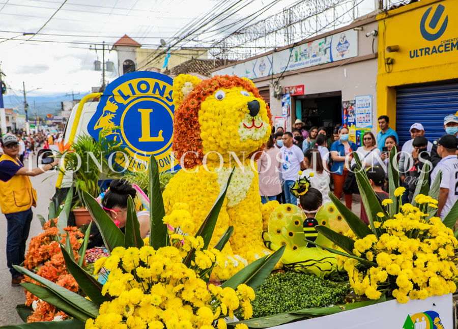 Desfile festival de las flores Siguatepeque tercera parte