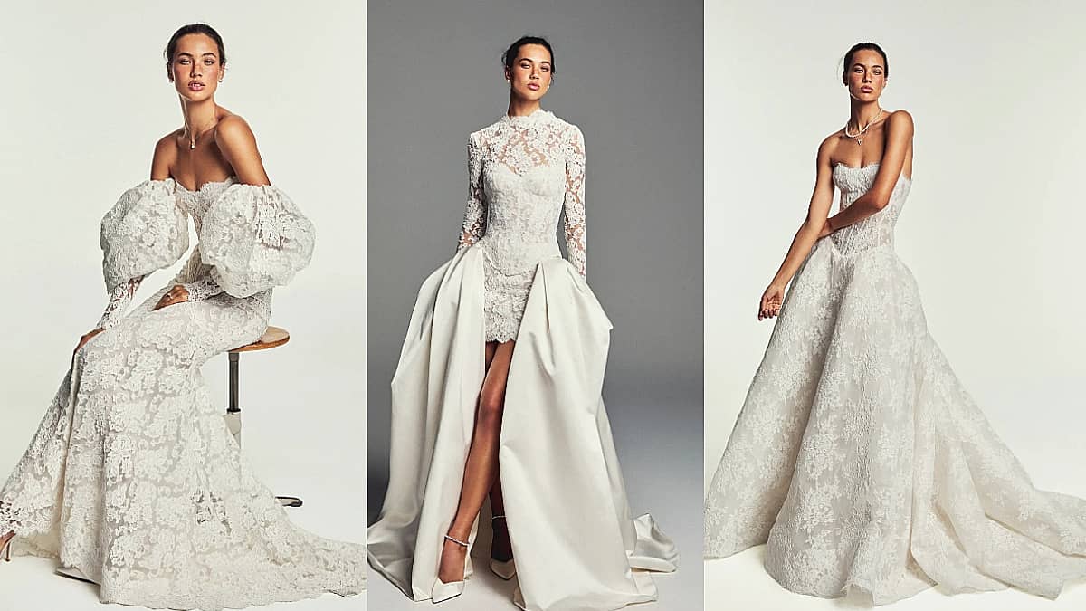 La colección <em>Spring bridal 2027</em> de<em> Monique Lhuillier</em> en el <em>New York Bridal Fashion Week 2026</em>