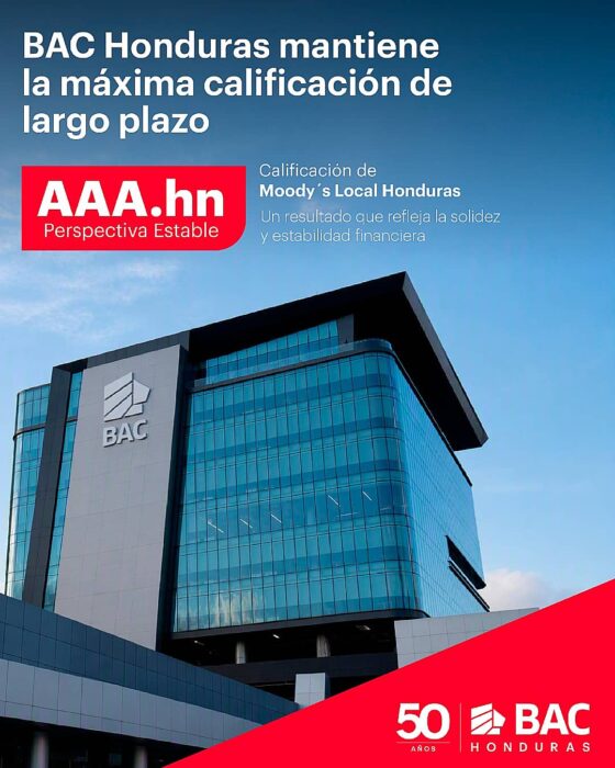 PORTADA calificacion moodys local bac honduras
