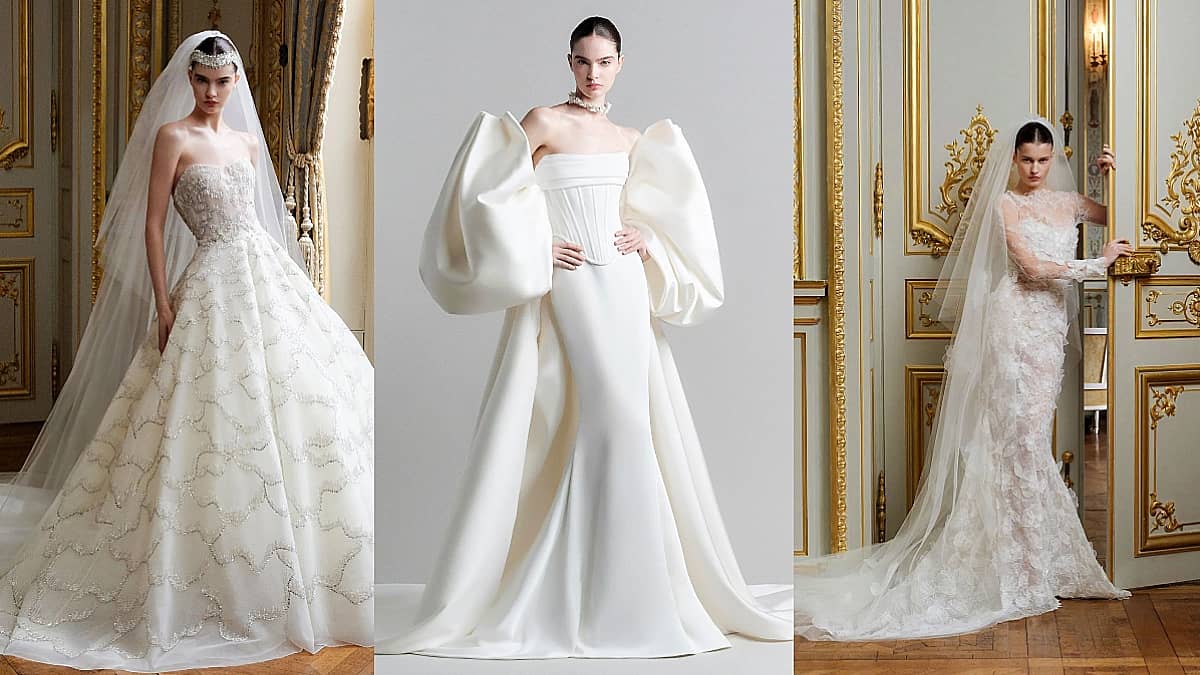 La colección <em>Spring bridal 2027</em> de <em>Elie Saab</em> en el <em>New York Bridal Fashion Week 2026</em>