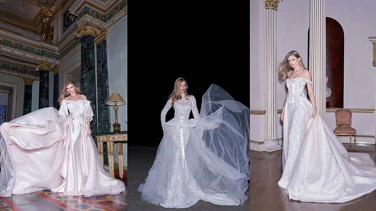 La colección <em>Spring bridal 2027</em> de <em>Galia Lahav</em> en el <em>New York Bridal Fashion Week 2026 </em>
