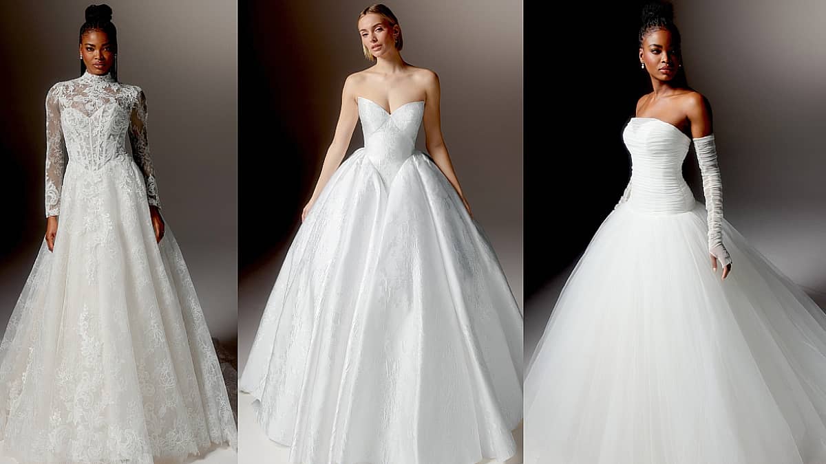 La colección <em>Spring bridal 2027</em> de <em>Justin Alexander </em>en el <em>New York Bridal Fashion Week 2026</em>