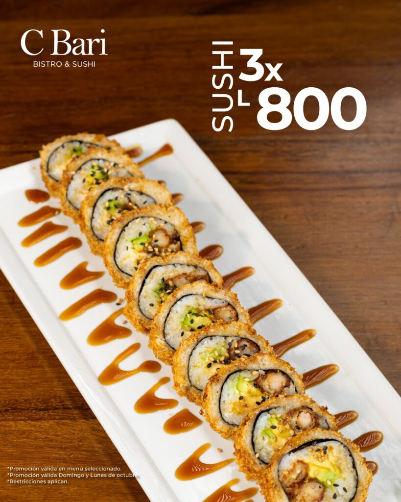 Promoción C Bari Bistro & Sushi 2026 Hotel Copantl Honduras