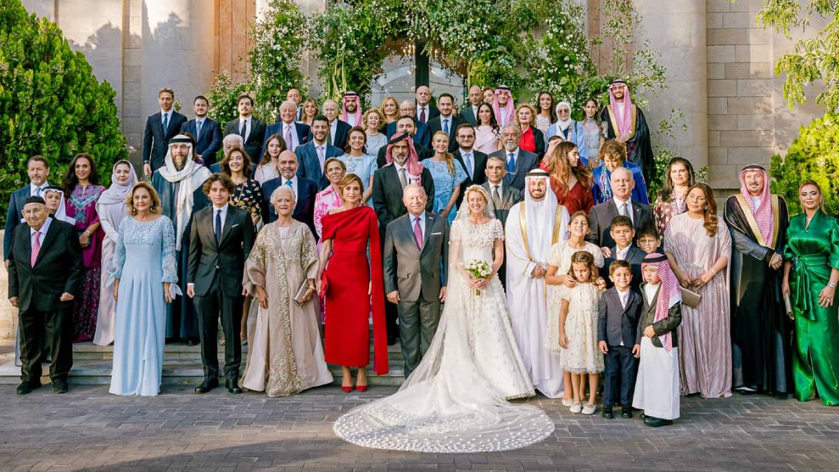 La boda de la princesa Sara bint Faisal bin Al Hussein de Jordania y Ali Murabit Mohammed Al Sawaf 