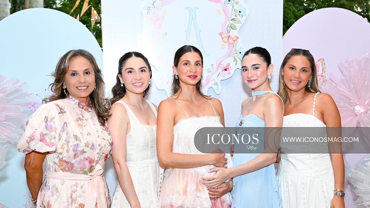 El <em>baby shower</em> de Andrea Mainardi Reynaud de Sadrzadeh